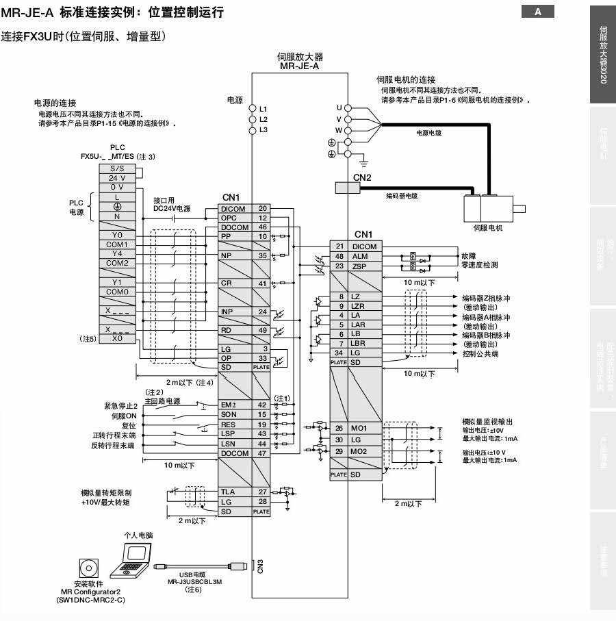 三菱伺服電機(jī)MR-JE系列